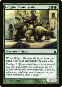 Golgari Brownscale - Ravnica: City of Guilds - Magic: The Gathering card