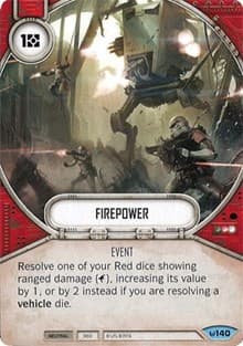 Firepower - Awakenings - Star Wars: Destiny card