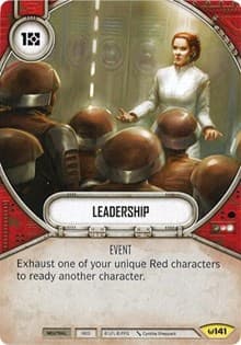Leadership - Awakenings - Star Wars: Destiny card