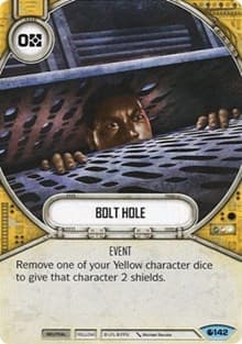Bolt Hole - Spirit of Rebellion - Star Wars: Destiny card