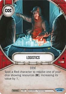 Logistics - Awakenings - Star Wars: Destiny card