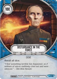 Disturbance In The Force - Awakenings - Star Wars: Destiny card
