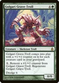 Golgari Grave-Troll - Ravnica: City of Guilds - Magic: The Gathering card