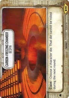 Carbon-Freezing Chamber - Bespin - Spirit of Rebellion - Star Wars: Destiny card