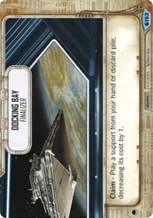 Docking Bay - Finalizer - Spirit of Rebellion - Star Wars: Destiny card