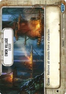Ewok Village - Endor - Spirit of Rebellion - Star Wars: Destiny card
