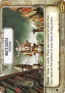 Maz's Castle - Takodana - Spirit of Rebellion - Star Wars: Destiny card