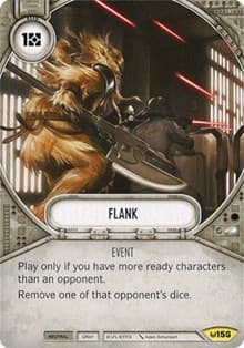 Flank - Awakenings - Star Wars: Destiny card
