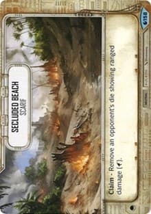 Secluded Beach - Scarif - Spirit of Rebellion - Star Wars: Destiny card