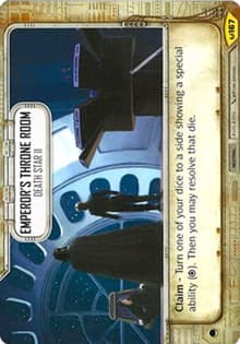 Emperor's Throne Room - Death Star II - Awakenings - Star Wars: Destiny card
