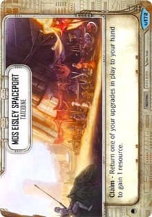 Mos Eisley Spaceport - Tatooine - Awakenings - Star Wars: Destiny card