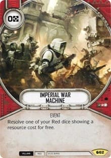 Imperial War Machine - Spirit of Rebellion - Star Wars: Destiny card