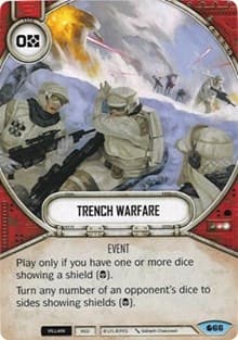 Trench Warfare - Spirit of Rebellion - Star Wars: Destiny card