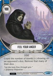 Feel Your Anger - Awakenings - Star Wars: Destiny card