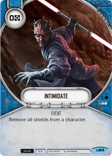 Intimidate - Awakenings - Star Wars: Destiny card
