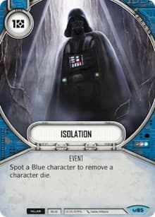 Isolation - Awakenings - Star Wars: Destiny card