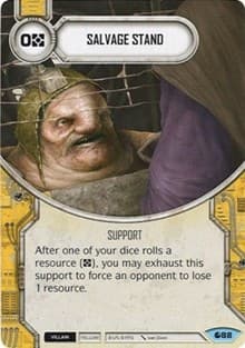 Salvage Stand - Spirit of Rebellion - Star Wars: Destiny card