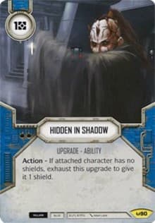 Hidden In Shadow - Awakenings - Star Wars: Destiny card