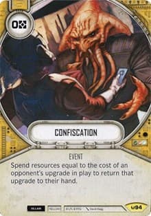 Confiscation - Awakenings - Star Wars: Destiny card