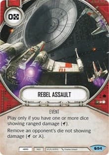 Rebel Assault - Spirit of Rebellion - Star Wars: Destiny card