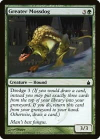 Greater Mossdog - Ravnica: City of Guilds - Magic: The Gathering card