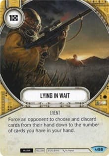 Lying In Wait - Awakenings - Star Wars: Destiny card