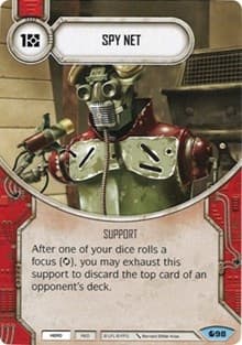 Spy Net - Spirit of Rebellion - Star Wars: Destiny card