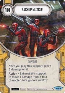 Backup Muscle - Awakenings - Star Wars: Destiny card