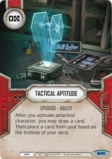 Tactical Aptitude - Spirit of Rebellion - Star Wars: Destiny card