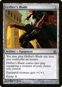 Grifter's Blade - Ravnica: City of Guilds - Magic: The Gathering card