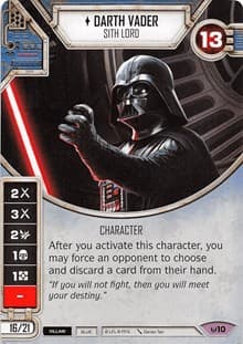 Darth Vader - Sith Lord - Awakenings - Star Wars: Destiny card
