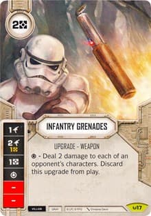 Infantry Grenades - Awakenings - Star Wars: Destiny card