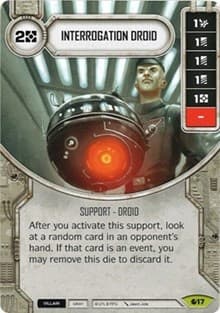 Interrogation Droid - Spirit of Rebellion - Star Wars: Destiny card
