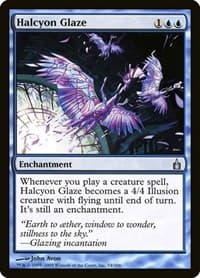 Halcyon Glaze - Ravnica: City of Guilds - Magic: The Gathering card