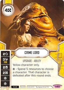 Crime Lord - Awakenings - Star Wars: Destiny card