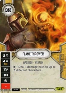 Flame Thrower - Awakenings - Star Wars: Destiny card