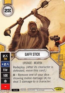 Gaffi Stick - Awakenings - Star Wars: Destiny card