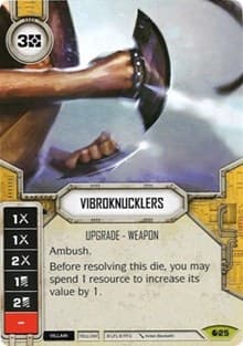 Vibroknucklers - Spirit of Rebellion - Star Wars: Destiny card