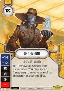 On The Hunt - Awakenings - Star Wars: Destiny card