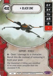 Black One - Awakenings - Star Wars: Destiny card