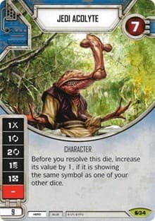 Jedi Acolyte - Spirit of Rebellion - Star Wars: Destiny card
