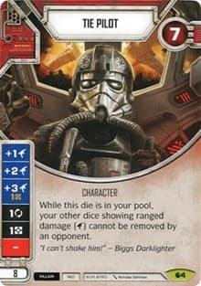 TIE Pilot - Spirit of Rebellion - Star Wars: Destiny card
