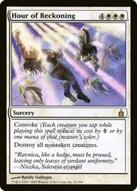 Hour of Reckoning - Ravnica: City of Guilds - Magic: The Gathering card
