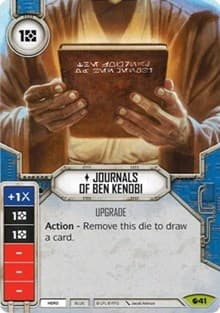 Journals of Ben Kenobi - Spirit of Rebellion - Star Wars: Destiny card