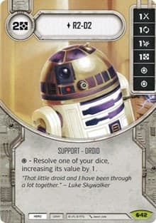 R2-D2 - Spirit of Rebellion - Star Wars: Destiny card