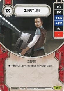 Supply Line - Spirit of Rebellion - Star Wars: Destiny card