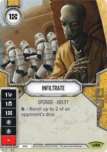 Infiltrate - Awakenings - Star Wars: Destiny card