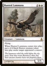 Hunted Lammasu - Ravnica: City of Guilds - Magic: The Gathering card