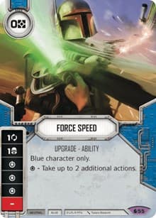 Force Speed - Spirit of Rebellion - Star Wars: Destiny card