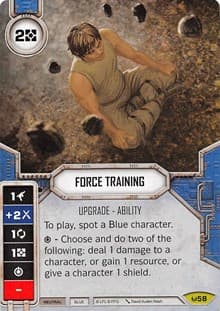 Force Training - Awakenings - Star Wars: Destiny card